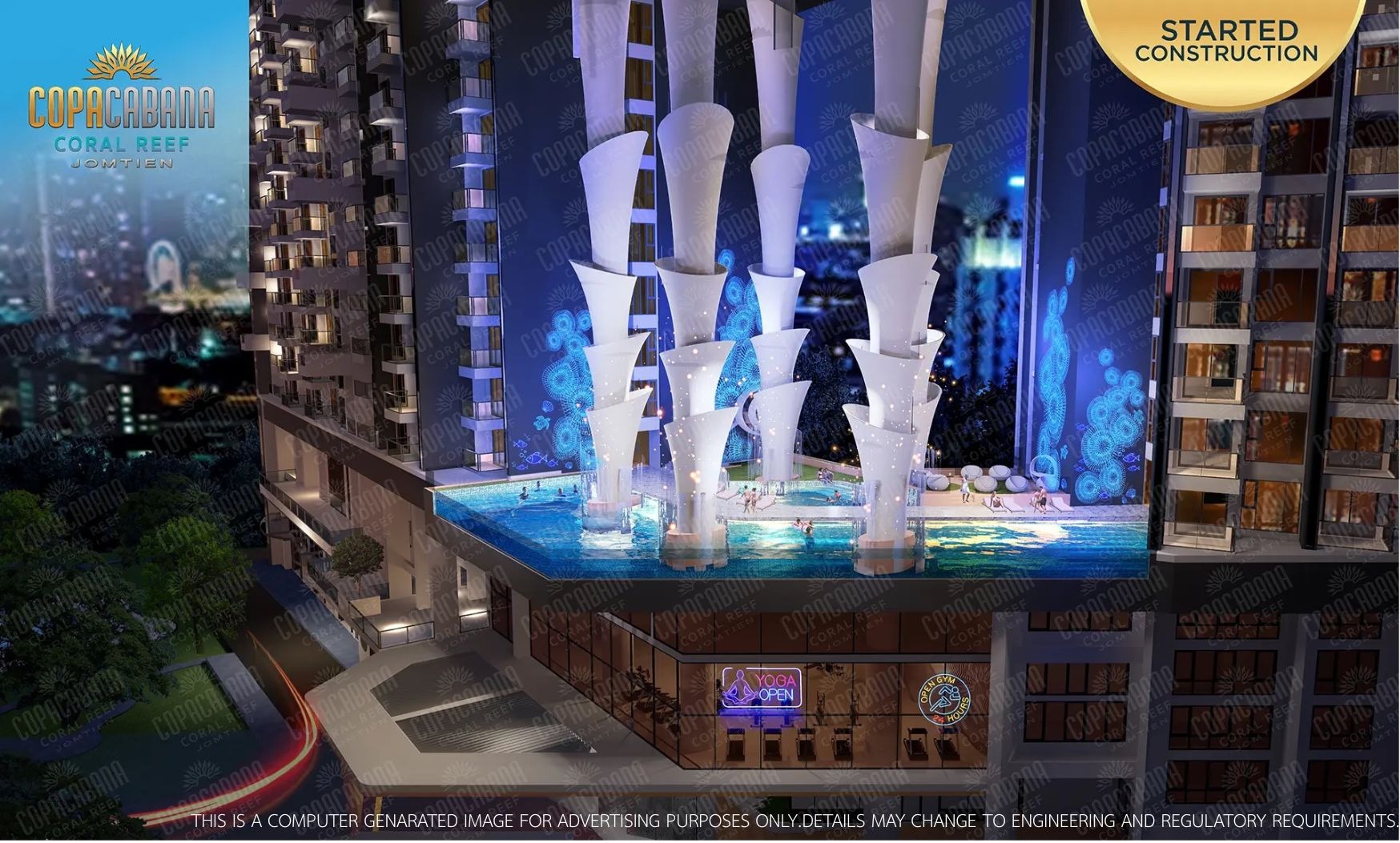 ที่เที่ยวพัทยา Copacabana Coral Reef Facilities