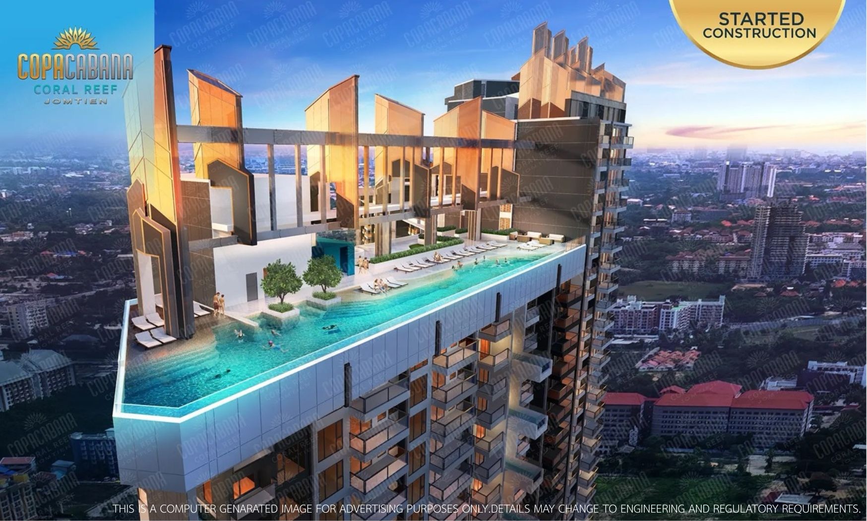 คอนโดจอมเทียน ใกล้ทะเล