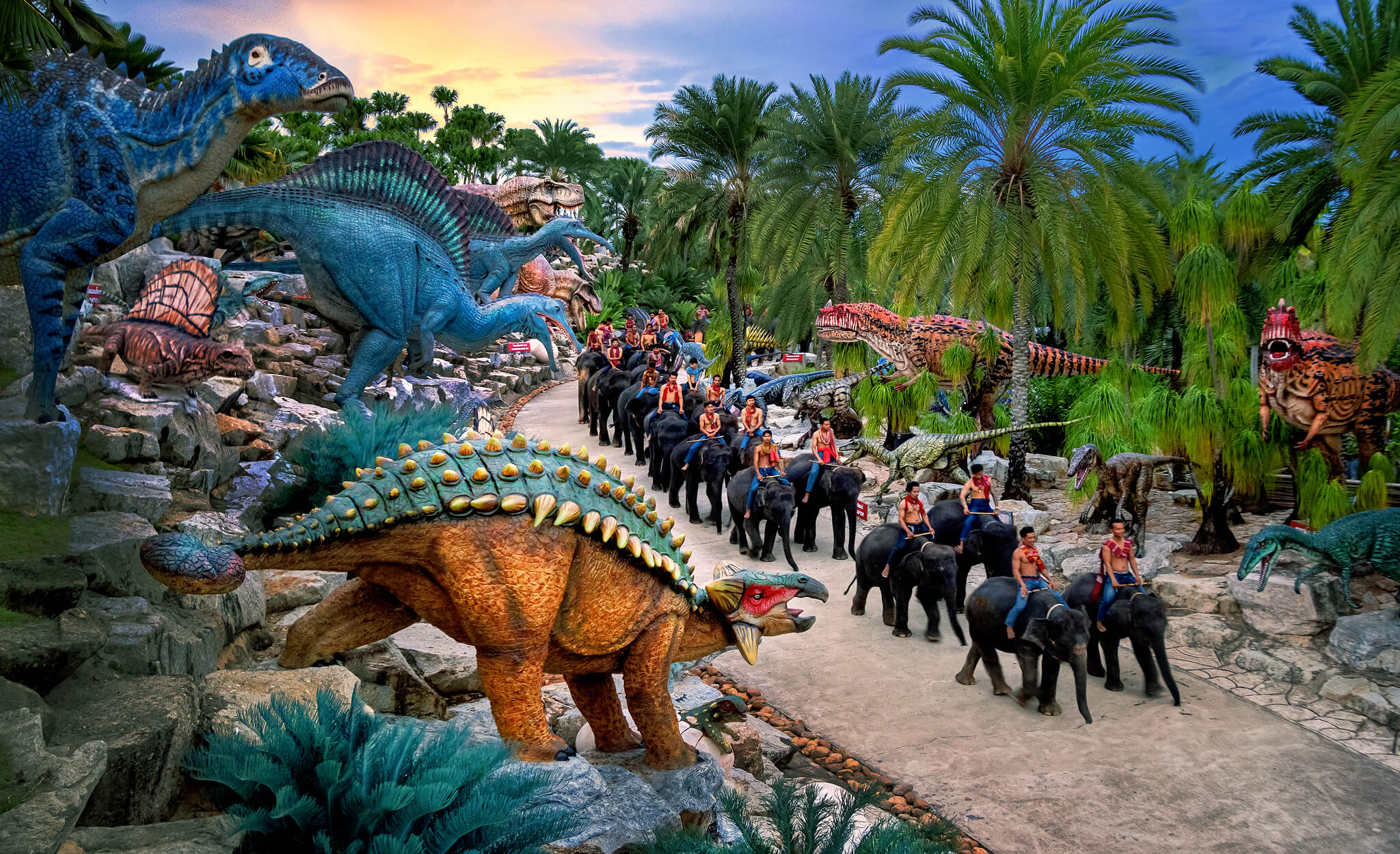 สวนนงนุช ที่เที่ยวพัทยา