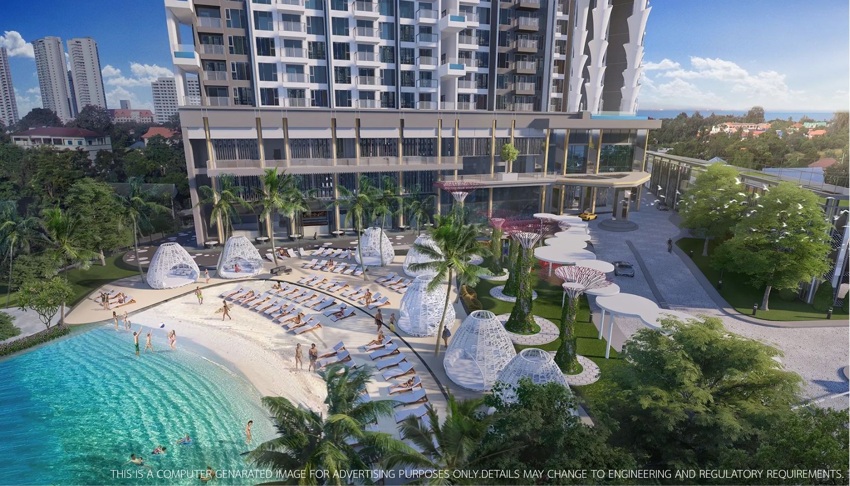 Condominium Pattaya Copacabana Coral Reef Jomtien